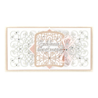 Spellbinders Die Celebrate Scrollwork Card Builder Etched Die S5-465