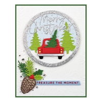 Spellbinders Dies Christmas Traditions Through the Woods S5-468