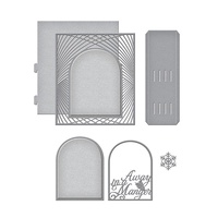 Spellbinders Shapeabilities Die Christmas Lattice Arch 3D Vignettes Holiday S6-159