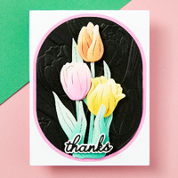 Spellbinders Die Tulip Trio Etched Dies S6-234