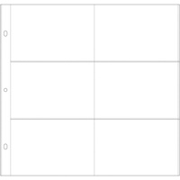 Kaisercraft D-Ring Album Refills 12X12 (6) 6X4 Pockets10/Pkg
