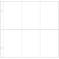 Kaisercraft D-Ring Album Refills 12X12 (6) 6X4 Pockets Portrait 10/Pkg
