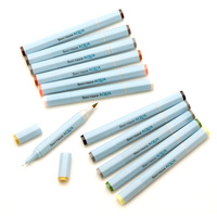 Crafter's Companion Spectrum Noir Aqua Markers 12/Pkg Essentials 