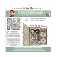 Stamperia Tunnel Pop Up Card Kit Voyages Fantastiques