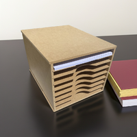 Scrap Dragon A3 Paper MDF Storage Rack Unit