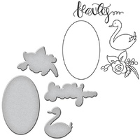 Spellbinders Stamp & Die Set Beauty and Elegance SDS-005 