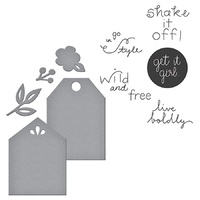 Spellbinders Stamp & Die Set Simply Me SDS-008 