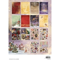 Studio Light • Essentials Die-cut A4 Paper Pad Fairy Christmas