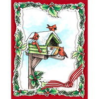 Stampendous Mailbox Birdies Perfectly Clear Stamp Set SSC1457
