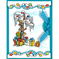Stampendous Mailbox Icicles Perfectly Clear Stamp Set SSC1458