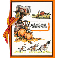 Stampendous Mailbox Autumn Perfectly Clear Stamp Set SSC1460