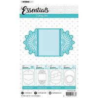 Studio Light Dies Essentials Cardshape Trilogy Flower nr.368