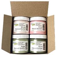 The Crafters Workshop Stencil Butter 4/PK Petals and Herbs