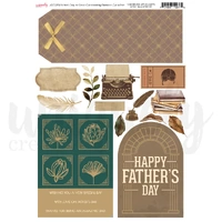 Uniquely Creative Cut-a-Part Sheet Bundle - Father's Day Art Deco