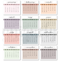 Uniquely Creative Calendar Pads 2026