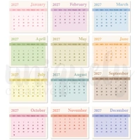 Uniquely Creative Calendar Pads 2027
