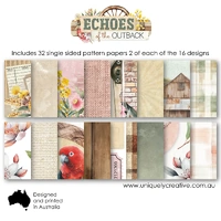 Uniquely Creative 6x6 Cardstock 210gsm Echoes of the Outback