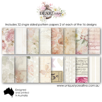 Uniquely Creative 6x6 Cardstock 210gsm Dear Diary