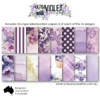 Uniquely Creative 6x6 Cardstock 210gsm Ultraviolet Delight