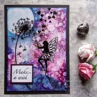 Creative Expressions Designer Boutique Fairy Wishes 4 in x 6 in Stamp Set UMSDB122