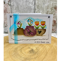 Woodware Garden Pots Craft Dies by Françoise Read