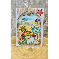 Woodware Beach Vibes A6 Clear Stamp Set By Françoise Read