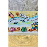 Woodware Seashells A6 Clear Stamp Set By Françoise Read
