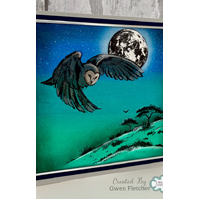 Woodware Moonlit Whispers A6 Clear Stamp Set By Gwen Fletcher