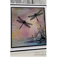 Woodware The Fisherman A6 Clear Stamp Set By Gwen Fletcher