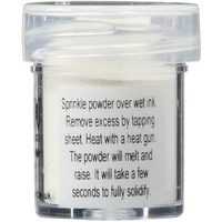 WOW! Embossing Powder 15ml Opaque Bright White Regular