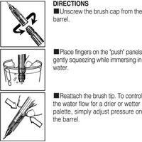 Zig Watercolor Water Brush Pen BrusH20 Large 