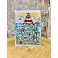 Woodware By the Seaside 8x8" 140gsm Paper Pad By Françoise Read