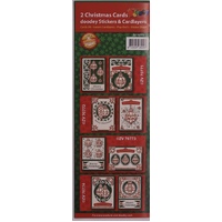 Doodey Luxury Cardlayers A6 Card Kit 2 Sets Christmas ZV70773