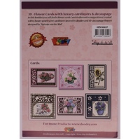 Doodey 6 Luxury Cardlayers + Decoupage Sheets 3D Flower ZV80657