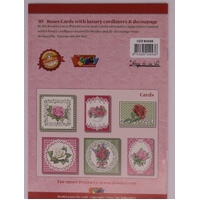 Doodey 6 Luxury Cardlayers + Decoupage Sheets 3D Roses ZV80658