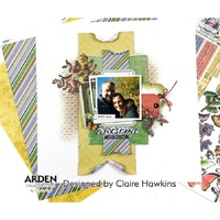 Arden Creative 12 x 12 Solids Paper Pad - Laurel Grove
