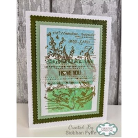 Woodware Harmony 6x6" Stencil by Françoise Read