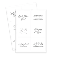 Messages of Faith Peelables, 48 stickers By Katy Sue Designs
