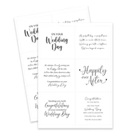 Weddings and Wishes Peelables, 48 stickers By Katy Sue Designs