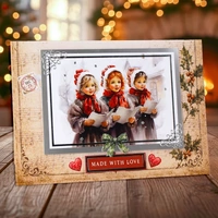 Christmas Carolers Die Cut Decoupage by Katy Sue Designs (pack of 3)
