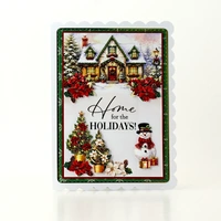 Katy Sue Petite Poinsettias Die Cut Embellishments, 3 sheets