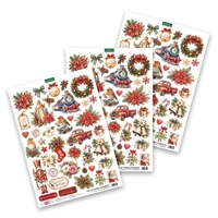 Katy Sue Nostalgic Christmas Die Cut Embellishments, 3 sheets