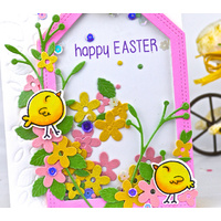 Poppystamps Die Easter Chicks 2035