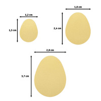 Vaessen Creative • Craft Punch Set - Eggs 3pcs