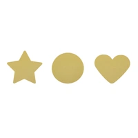 Vaessen Creative Craft Punch Set Circle Heart Star 3pcs