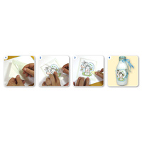 Cold Laminating Film A5 10/Pkg Laminating without a machine.