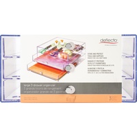 Deflecto Large 3-Drawer Organizer
