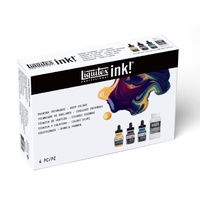 Liquitex Pouring Technique Deep Colours Set 4pc