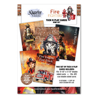 3Quarter Designs - Fire Fighters - Mini Collection and Tuck n Plays Bundle