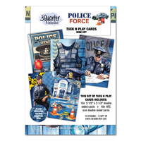 3Quarter Designs - Police Force - Mini Collection and Tuck n Plays Bundle